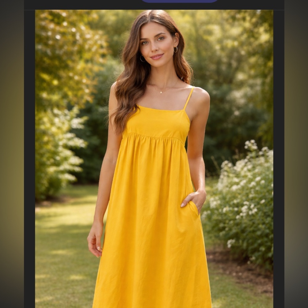 Womens Babydoll Sundress Minimalist Whimsical Balletcore Cute Dress